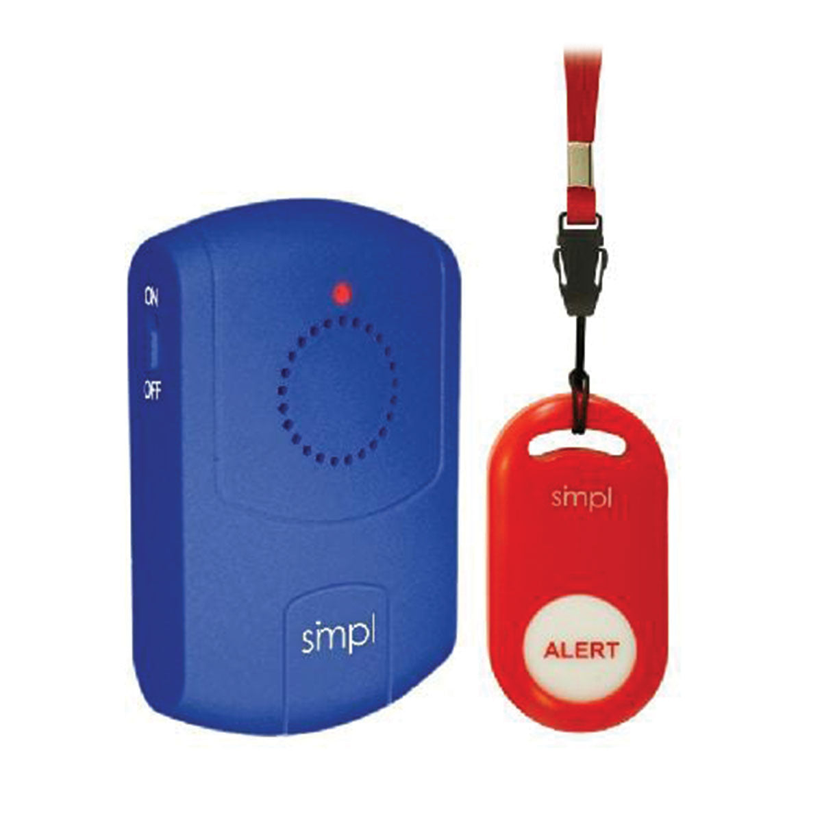 SMPL 2pc SOS Help Pendant & Pager Alert Kit